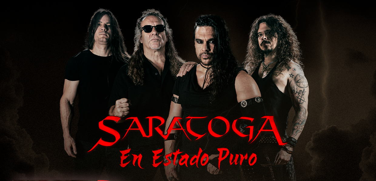 Saratoga banda de heavy metal alineación 2026 nuevo single Inteligencia Artificial